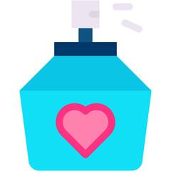 Vector Icon Perfume, Valentines Day, Scent, Cologne, Perfume