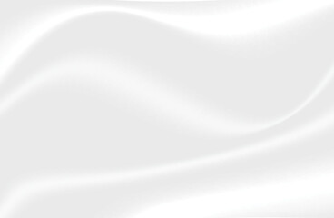 Abstract white blurred moving fabric pattern seamless background.