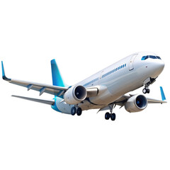 Obraz premium Air plane isolated PNG