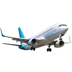 Obraz premium Air plane isolated PNG