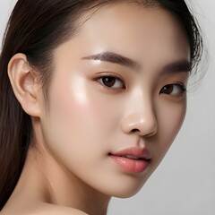 Fototapeta premium close up portrait of a woman