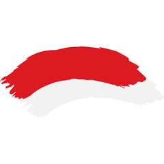 Indonesian Brush Flag