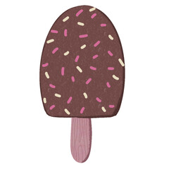 Popsicles and Ice Cream  Clipart Digital