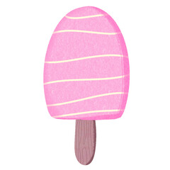 Popsicles and Ice Cream  Clipart Digital