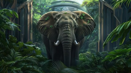 A hightech wildlife sanctuary dedicated to preserving one endangered