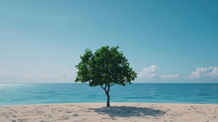 An innovative meditation app that transports users to a virtual beach with a solitary