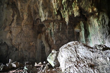 Obraz premium The Fairy Cave and Wind Cave of Bau, Sarawak, Borneo, Malaysia