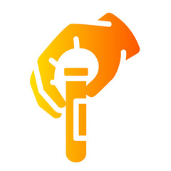 blood sample Gradient icon