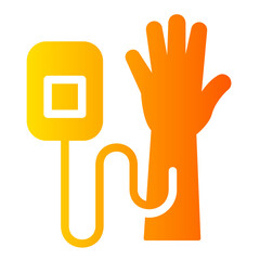 hand Gradient icon