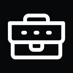 briefcase icon for business, website, application, printing, document, poster design