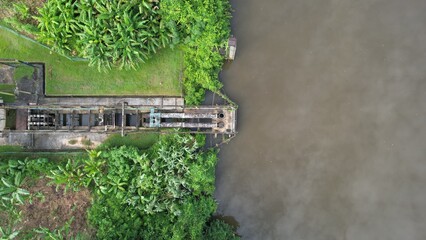 The Batu Kitang River and Surrounding Villages