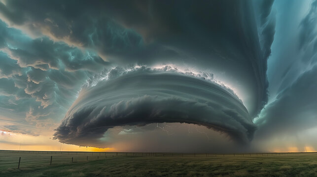 Majestic Supercell: Nature's Power Unleashed