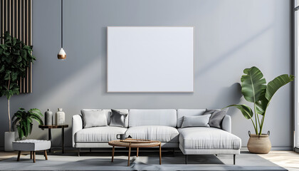Fototapeta premium Canvas mockup