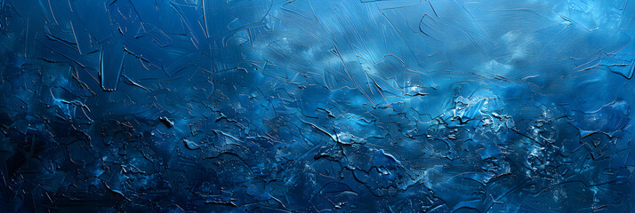Obraz premium Blue abstract textured background