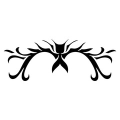 swirl ornament illustration