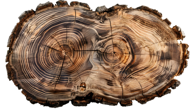 Wood grain, cross-cut trees, growth rings, circles