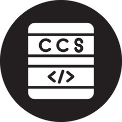 css glyph icon