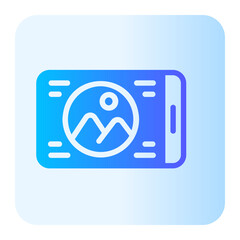 Mobile Phone gradient icon