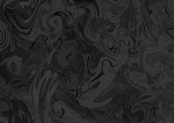 Dark Murky Liquid Background with Creepy Texture（淀んでいるような黒くてドロドロしたちょっと怖い背景）