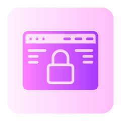 security gradient icon