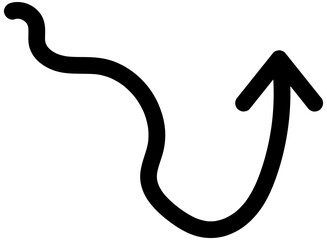 Arrow symbol.Arrow doodle icon .Hand drawing arrow icon .Arrow grunge symbol.Hand-drawn doodle arrow icon.Vector

