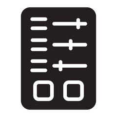 components glyph icon