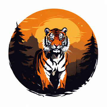Tiger logo, Royel Bengal Tiger Logo, Tinger, TIgar painting, Tiger photo