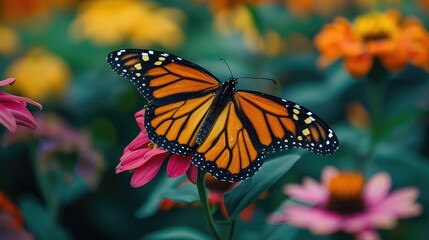 Butterfly garden buzzing with life