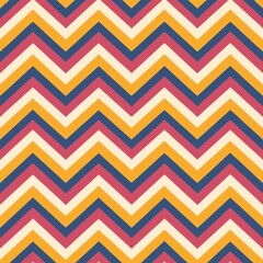 seamless pattern of chevron design with interwoven stripes for added texture, Generative AI