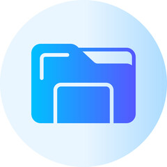 Local gradient icon
