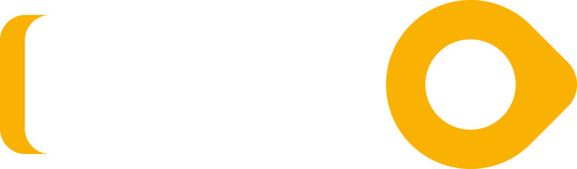 Yellow Bracket Infographic Element