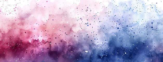 Obraz premium wide multicoloured watercolour textured background 