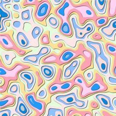COLORFUL 3D TEMPLATE ABSTRACT PAPER CUT PATTERN DESIGN FLAT PASTEL COLOR FOR WALLPAPER BACKGROUND ELEMENT VECTOR 
