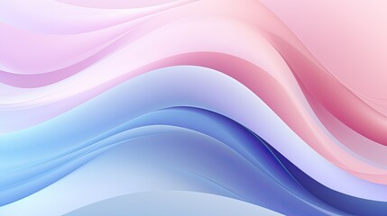 Abstract background with soft pastel waves. Gradient colors