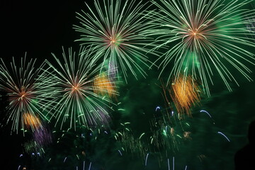 Night sky in abstract 