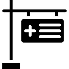 Signage, Medical Sign, Pharmacy, Signaling, Signboard Icon