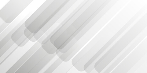 Obraz premium Vector white square line triangle technology backdrop texture background. Abstract gradient space banner design with Geometric background concept. 