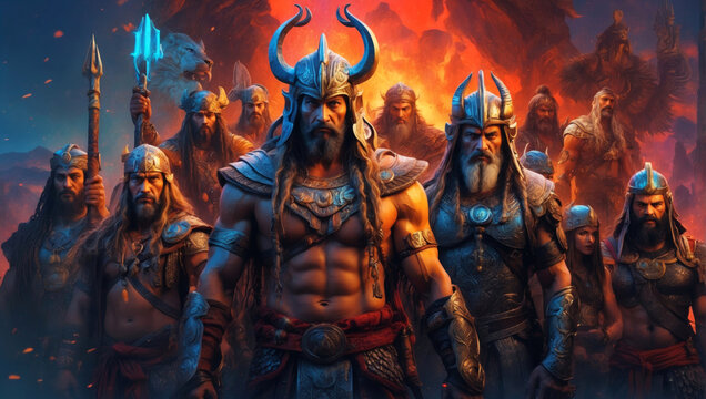 A large Viking horde
