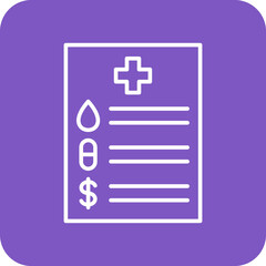 Fototapeta premium Bill Icon