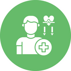 Sick patient Icon