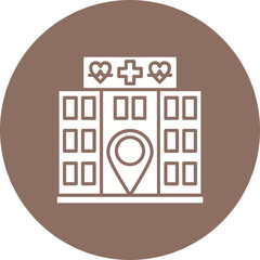 Hospital location Icon
