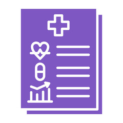 Obraz premium Report Icon