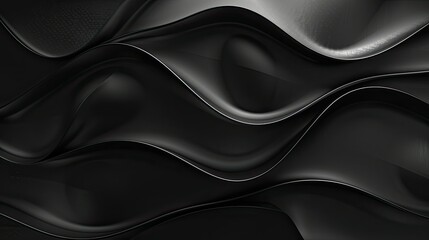 Fototapeta premium Smooth black background for contemporary and stylish graphic design concepts