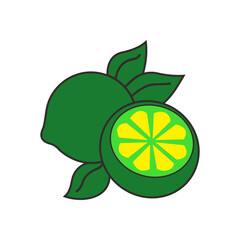 Make a Professional Lime Vector Art