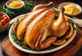 Lemon Rosemary Roasted Chicken