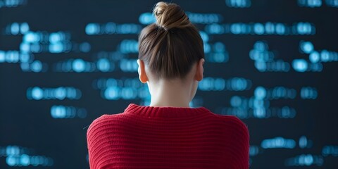 Users practicing secure online behavior for a safe and respectful environment. Concept Online Safety, Respectful Behavior, Cybersecurity Practices