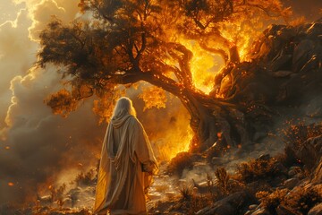 Divine Encounter at Mount Horeb