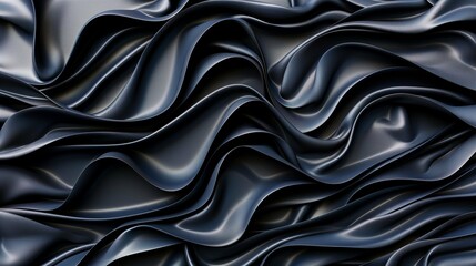 Fototapeta premium texture of black silk background