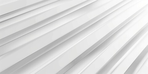 Obraz premium High-Resolution AI-Generated Wallpaper of a Luxurious White Background with Diagonal Gray Shadows, Featuring Elegant Dynamic Abstract Patterns and Stylish Geometric Shapes for a Stunning Modern Busine