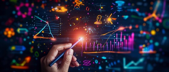 Branding strategy sketch on chalkboard, Branding Strategy, business strategy